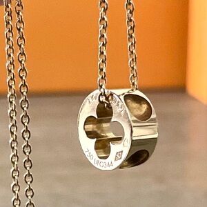 Louis Vuitton Empreinte Pendant Necklace, 18kt Yellow Gold